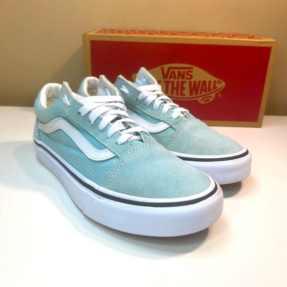 Vans Shoes - 🔥 VANS OFF THE WALL LIGHT BLUE LOW SKATE SHOES WOMENS SIZE 5 MENS SIZE 3.5
